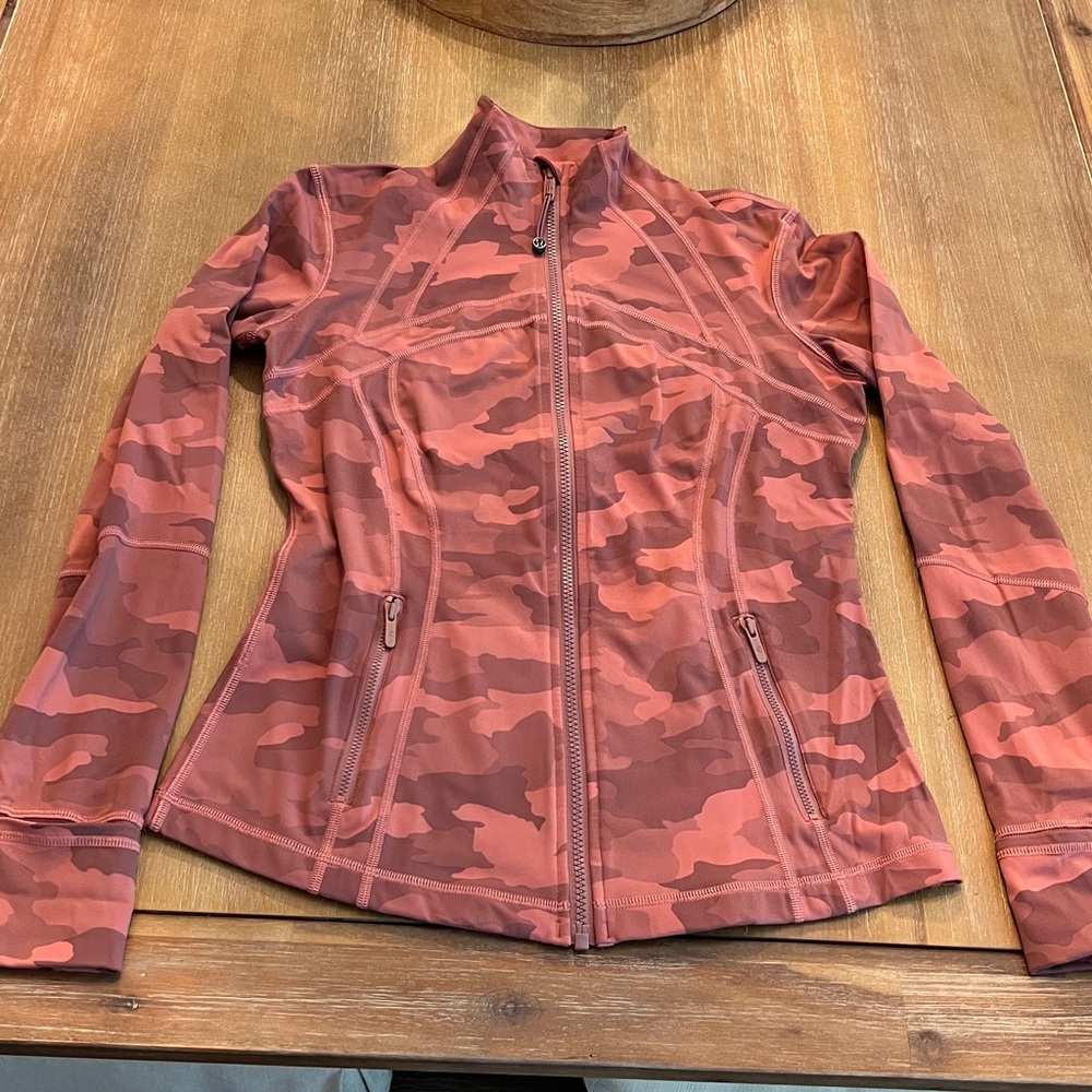 Lululemon Define Jacket Heritage 365 Camo Brier Rose Multi - Picture 2 of 8